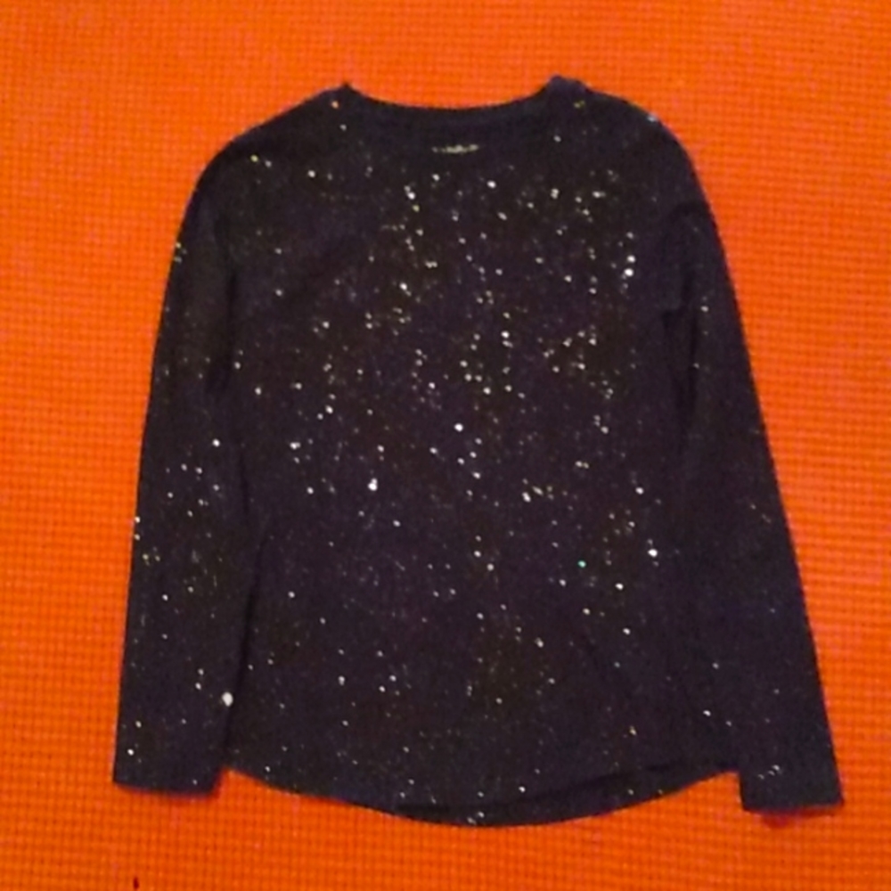 Black sparkly shirt